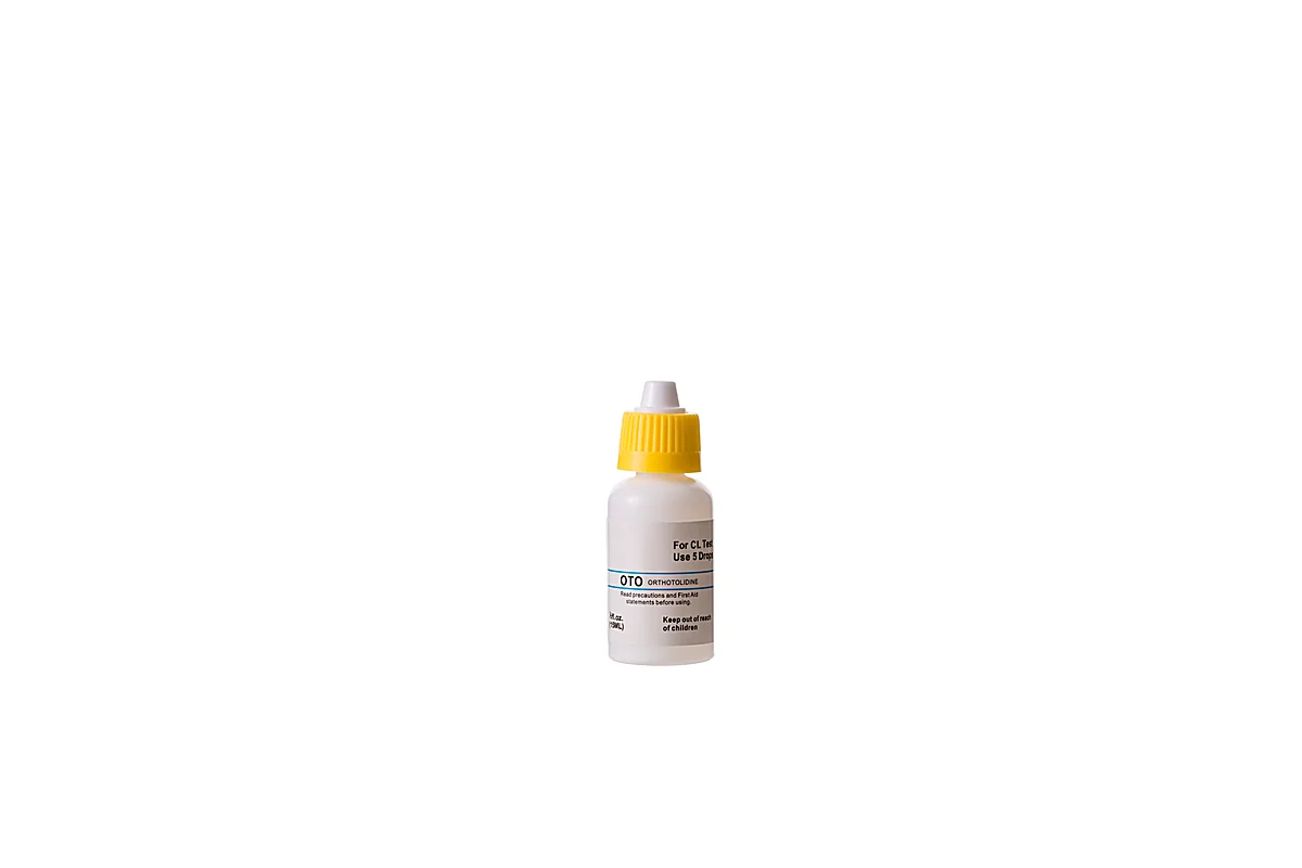 20 ml OTO liquid reagent white background