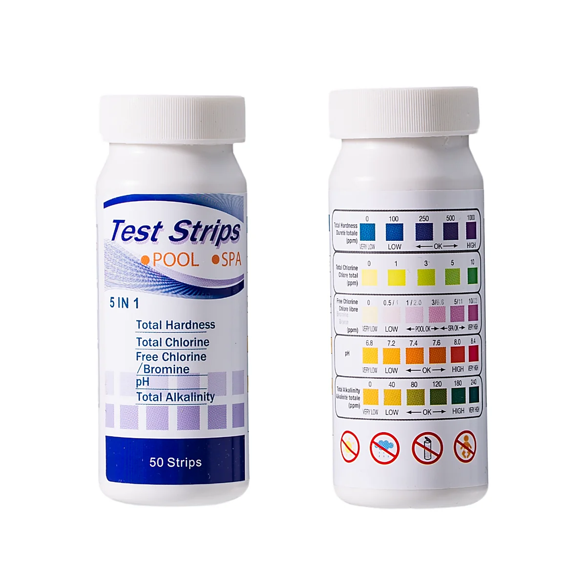 TS501 5 in 1 test strips