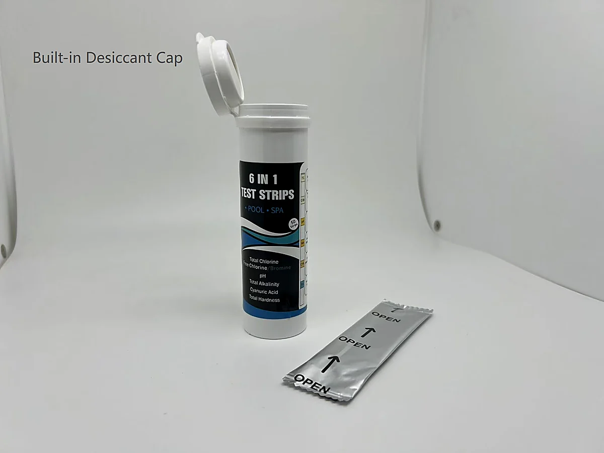 Phosphate test strips white background product image
